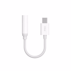 Dudao audio adapteris austiņām no USB Type C uz mini jack 3.5 mm balts (L16CPro white)