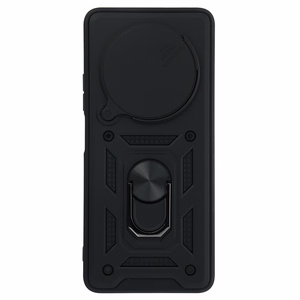 Slide Camera Armor Case for Xiaomi Redmi A4 Black