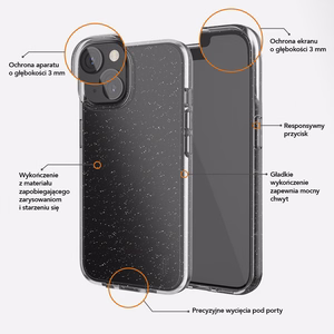 Ugly Rubber Vogue viedtālruņa apvalks iPhone 13 Pro 6,1" melns