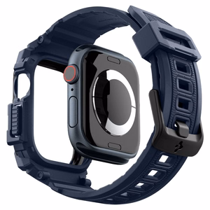 Maciņš SPIGEN RUGGED ARMOR ”PRO” APPLE WATCH 10 (46 MM) tumši zils