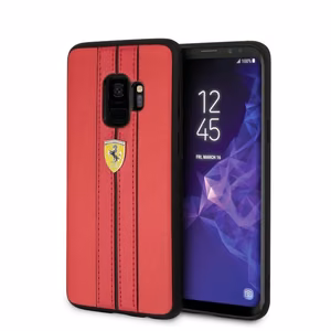 Ferrari Cietais viedtālruņa apvalks FESURHCS9REB S9 G960 sarkans/sarkans Urban