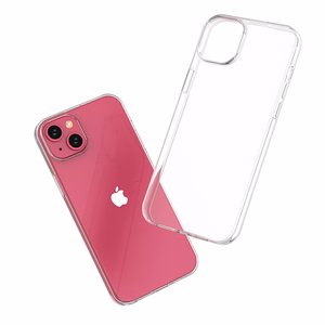 iPhone 15 Plus apvalks no Ultra Clear sērijas caurspīdīgā krāsā