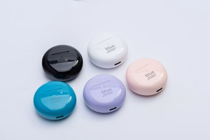 Blue Star (TX3) TWS Bluetooth bezvadu austiņas rozā