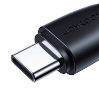 Joyroom Surpass Series A11 USB-A / USB-C 3A kabelis 1.2 m - melns