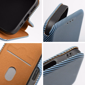 Чехол-книжка для Samsung A15 Folio Side Magnet синий
