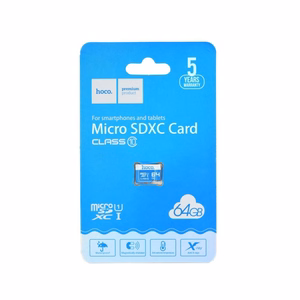 HOCO atmiņas karte microSD 64GB klase 10