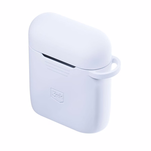 Силиконовый чехол 3mk для AirPods 2 - белый