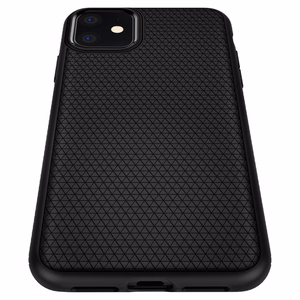 Spigen Liquid Air viedtālruņa apvalks iPhone 11 - matēts melns