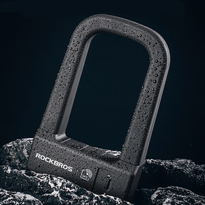Rockbros RBNS1 SMART velosipēda slēdzene ar NFC lasītāju - melna