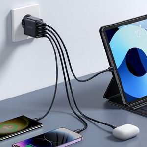 Lādētājs Joyroom JR-TCN03 melns 24W (4xUSB)