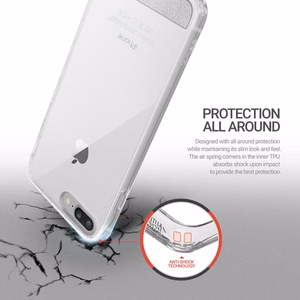 Obliq Naked Shield vāciņš iPhone 8 Plus / 7 Plus, caurspīdīgs