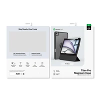 AmazingThing Titan Pro Mag futrālis iPad Air M3 13" - melns
