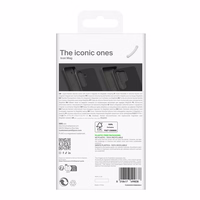 Puro Icon Mag silikona viedtālruņa apvalks ar MagSafe Samsung Galaxy S25 - melns