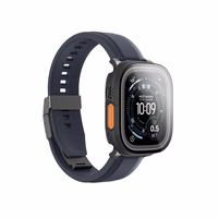 AmazingThing Radix rūdīts stikls ar vāciņu Apple Watch UItra 3 49mm - Melns