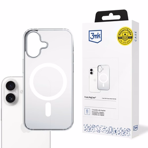 3mk Frosty MagCase для iPhone 17 - белый