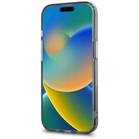 Karl Lagerfeld IML Monogramma Karl & Choupette Head Magnētiskais iPhone 15 Plus viedtālruņa apvalks - melns