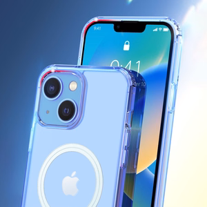 Dux Ducis Clin magnētiskais viedtālruņa apvalks iPhone 14 Plus savietojams ar MagSafe caurspīdīgs