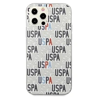 US Polo USHCP12MPCUSPA6 iPhone 12/12 Pro 6,1" viedtālruņa apvalks - balts Logo Mania Collection