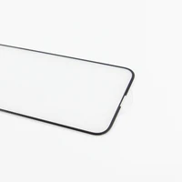 Rūdīts stikls 5D Motorola Moto G75 ar melnu ietvaru