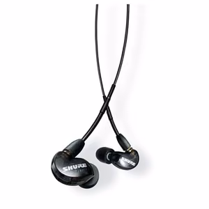 Shure SE215-K-EFS – vadu ieliekamās austiņas, melnas