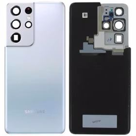 Aizmugurējais vāks Samsung G998 S21 Ultra 5G Phantom Silver oriģināls (lietots Grade B)