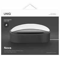 Uniq Nova Magic Mouse dokstacija Tumši pelēka