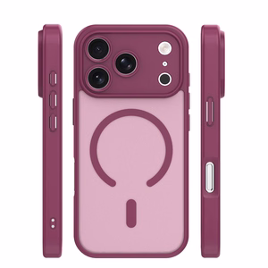 Mag Matt maciņš iPhone 17 Pro 6,3'' bordo