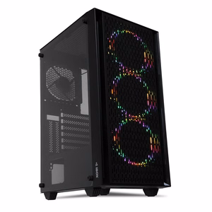 iBox CETUS 903 Midi Tower melns datora korpuss