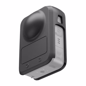 Silikona maciņš ar objektīva vāciņu PULUZ DJI Osmo 360 (melns)
