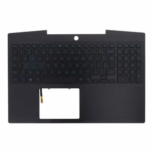 Tastatūra ar korpusu (palmrest) Dell G3 15 3590 / G5 15 5500 UK P0NG7 0P0NG7 (ar apgaismojumu)