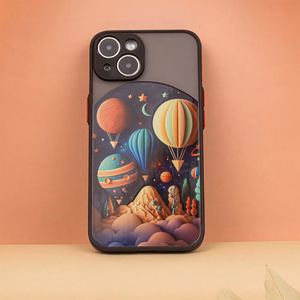 Ultra Trendy viedtālruņa apvalks Samsung Galaxy A14 4G / A14 5G Travel melns