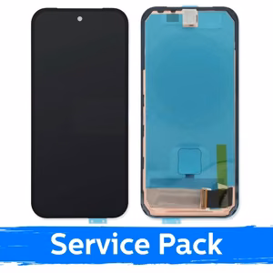 LCD ekrāns saderīgs ar Google Pixel 10A melns ar rāmi (Service Pack)