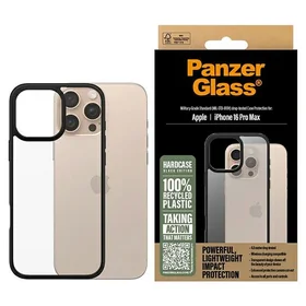 PanzerGlass HardCase iPhone 16 Pro Max 6.9" melns/melns 1298