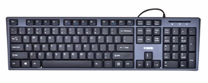 iBox IKMS606 tastatūra ar peli mājai USB QWERTY UK English melna