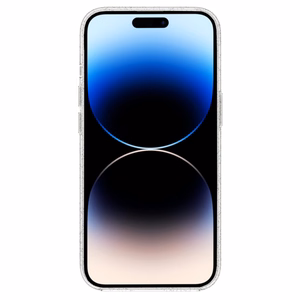 TEL PROTECT MagSilicone caurspīdīgs viedtālruņa apvalks Iphone 14 Pro Max ar spīdumiem