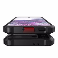 Viedtālruņa apvalks ARMOR priekš SAMSUNG S22 melns