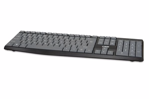 iBOX Eris USB tastatūra, pelēka/melna