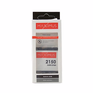 Baterija MAXXIMUS SAM G350 CORE PLUS 2150 mAh EB-B185BE