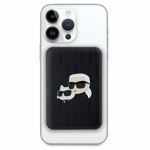 Karl Lagerfeld беспроводной внешний аккумулятор KLPB5FPGKSKCHK 16W 5000mAh чёрный/чёрный Karl&Choupette Head Pin MagSafe