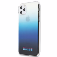 Guess GUHCN65DGCNA iPhone 11 Pro Maxniebieski/gradient zils cietais maciņš California
