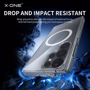 X-ONE Dropguard Magnētiskais apvalks Pro (saderīgs ar MagSafe) Samsung Galaxy S25