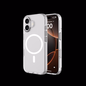 JUST MUST MAGSAFE CRYSTAL I maciņš iPhone 17 caurspīdīgs