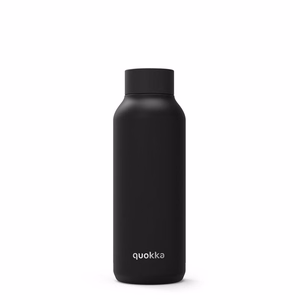 Quokka Solid nerūsējošā tērauda termopudele, 510 ml, melna (Jet Black)