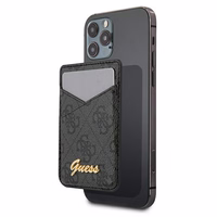 Guess Wallet Card Slot GUWMS4GTLBK MagSafe 4G pelēks/pelēks