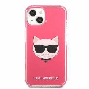 KARL LAGERFELD KLHCP13STPECPI IPHONE 13 MINI 5.4 "MACIŅŠ FUCHSIA/FUSCHIA CHOUPETTE HEAD