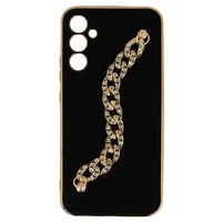 Viedtālruņa apvalks Samsung Galaxy A34 5G dizains 4 melns