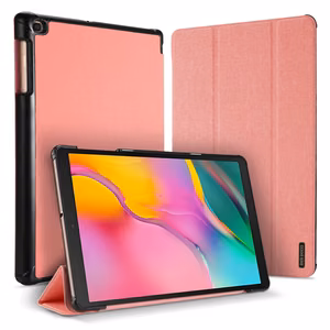 Korpuss Dux Ducis Domo Samsung X910/X916 Tab S9 Ultra rozā krāsā
