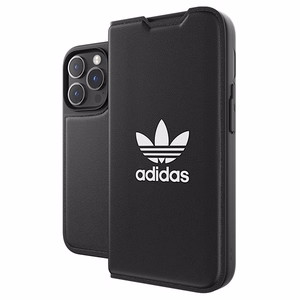 Adidas OR Viedtālruņa apvalks Booklet BASIC iPhone 14 Pro 6.1" melns/balts 50182