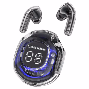 Bezvadu austiņas Acefast T8 TWS rozā lotosa krāsas