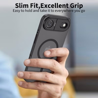 Tech-Protect MagStand MagSafe viedtālruņa apvalks iPhone 17 Air - matēts melns